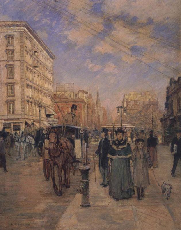 Theodore Robinson Fifth Avenue at Madison Square